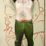 Ich, 2008, oil/canvas, 190x120 cm