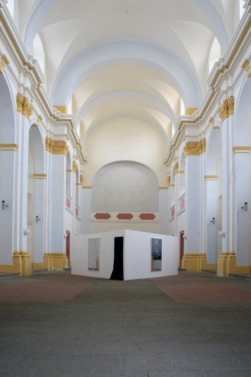 Trigate 666, instalace, kostel sv. Vavřince, Klatovy