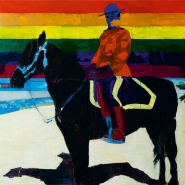 Zähmung (Subjugation), 2010, oil on canvas, 170,5 × 177,5 cm