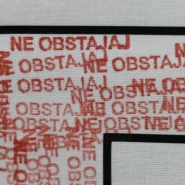 Process, 2010, detail of the installation