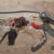 From the cycle Cyborgs, 2009, mixed media, 60x90cm From the cycle Cyborgs, 2009, mixed media, 60x90cm