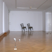 installation in the Gallery At the White Unicorn, Klatovy