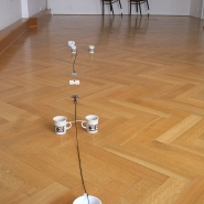 installation in the Gallery At the White Unicorn, Klatovy
