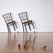 installation in the Gallery At the White Unicorn, Klatovy