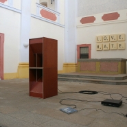 installation view, St. Lawrence Church, Klatovy