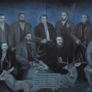 Hunters of Beautiful Deers, 140x240 cm, oil/canvas Hunters of Beautiful Deers, 140x240 cm, oil/canvas
