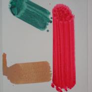From the series Strokes, 2009, acrylic/canvas, 60x40cm From the series Strokes, 2009, acrylic/canvas, 60x40cm