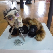 From the cycle Cyborgs, 2009, mixed media